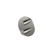 Hotbath Buddy Inbouwthermostaat 2 weg-stop-omstel - Geborsteld Nikkel SW84351