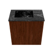 Mondiaz JOYA-DLUX Meuble de toilette 40cm - couleur Ruby - Lavabo FAYE position Gauche Sans trou de robinet couleur Lava SW1423588