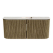 Mondiaz JOYA-DLUX 93.2cm toiletmeubel - ronding links en rechts kleur Dusk - Wastafel FAYE positie Midden Zonder kraangat kleur Frappe. SW1423125