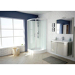 GO by Van Marcke Khone VI cabine de douche complètement fermée 90X90cm quart de rond 2 portes mortier jointuresantes SW637097