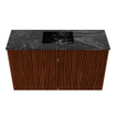 Mondiaz JOYA-DLUX Meuble de toilette 70cm - couleur Ruby - Lavabo FAYE position Milieu Sans trou de robinet couleur Lava SW1423661