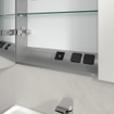 Villeroy & Boch My View armoire de toilette encastrable avec éclairage à LED 3 intensités variables avec 3 portes 130,1x74,7x10,7cm SW60433