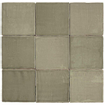 SAMPLE Ceralto Nordico Line Carreau mural 13x13cm 8.5mm pâte blanche Verde SW914459
