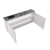 MONDIAZ TURE-DLUX meuble de toilettes 120cm Cale. EDEN vasque Lava position gauche. Avec 1 trou de robinet. SW1103697