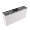 MONDIAZ TURE-DLUX Meuble toilette - 100cm - Cale - EDEN - vasque Lava - position centrale - sans trou de robinet SW1103721
