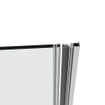 Saniclass Neptune 5000 Porte de douche 75x200cm verre de sécurité anti-calcaire chrome SW767
