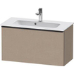 Duravit D-neo Meuble sous vasque 81x37.2x44cm 1 tiroir Lin mat SW641197