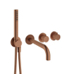 Crosswater MPRO Module Badkraan - 2 functies - met handdoucheset - brons geborsteld SW1176820