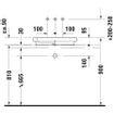 Duravit 2nd floor lavabo à poser 58x41,5 cm sans trop-plein blanc 0290367