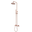 Best-Design Lyon thermostatische regendouche-opbouwset rosé-mat-goud SHOWROOMMODEL SHOW25955