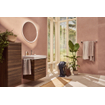Hansgrohe Xelu demi-colonne 107x40x35cm charnière à gauche noyer foncé SW995231