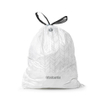 Brabantia PerfectFit Sacs poubelle - fermeture à cordon - code M - 60L - 20 pièces SW1117435