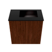 Mondiaz JOYA 40cm meuble de toilette - couleur Ruby - Vasque FAYE position Droite 1 trou de robinet couleur Urban. SW1421799