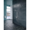Xellanz Nuovo thermostatische regendoucheset opbouw met planchet chroom SW639913