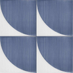 Ceralto Alvera Mineral Carreau de sol - 20x20cm - 10.0mm - Blu SW854554