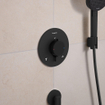 Hansgrohe Ecostat Comfort S Mitigeur thermostatique encastré - 2 fonctions - noir mat SW1245322