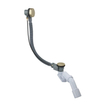 Fortifura Calvi Combinaison de vidage de baignoire avec commande rotative Laiton brossé PVD (Or) SW696226
