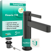 Hansgrohe Finoris robinet mitigeur de lavabo 110 CoolStart noir brossé chromé SW1388800