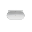 Duravit Quadroval vidage de baignoire et ensemble de trop-plein avec bonde chromé 0313535