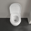 Villeroy & Boch Avento Pack WC - 37x31.5cm - directflush - à fond creux - abattant softclose et quickrelease - avec réservoir encastrable - plaque de commande blanc brillant - Blanc Alpin SW956264
