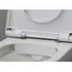 Duravit D-Neo wandtoilet zonder zitting 37x54x40cm Wit Hoogglans SW640491