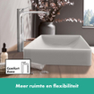 Hansgrohe VIVENIS ééngreeps wastafelmengkraan 250 met pop-up trekwaste chroom SW642503