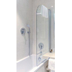 Plieger Royal Pare bain battant 68x140cm profil chrome et vitre transparente 4283038