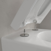 Villeroy & Boch Subway 2.0 Compact WC suspendu à fond creux sans bride 35.5x48cm ceramic+ blanc 1025457