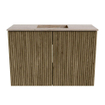 Mondiaz JOYA-DLUX 60cm toiletmeubel - kleur Dusk - Wastafel FAYE positie Midden Zonder kraangat kleur Saba. SW1426048