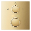 GROHE allure kit thermostat avec déviateur brossé cool sunrise brossé (or) SW706438