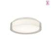Bellezza Bagno Plafond/wandlamp - SMD LED - 30cm - mat wit glas/helder glas SW970067