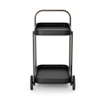 Umbra Bellwood chariot de service 53x44x80cm Acier Noir/noyer SW719981
