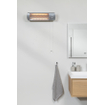 Eurom Radiateur de salle de bains 1200 watts 55,6x15,4x15,6cm métal SW481875