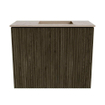 Mondiaz JOYA-DLUX 50cm meuble de toilette - couleur Shadow - Vasque FAYE position Droite 1 trou de robinet couleur Arena. SW1424778