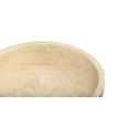 FugaFlow Efficiente Pietra Waskom - 21x21x12cm - rond - natuursteen - Travertine SW1468923