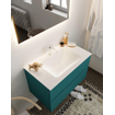 Mondiaz VICA Ensemble de meuble de salle de bain - 80cm - meuble sous-vasque smag - 2 tiroirs - lavabo cloud milieu - 1 trou de robinet - version XL 60cm haut SW1090120