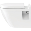 Duravit Starck 3 WC-zitting - 37x43.1x4.3cm - softclose & quickrelease - Kunststof - glans wit 0290272