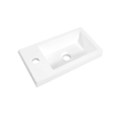Xellanz Anna Lavabo WC 40x22cm marbre artificiel blanc SW72929