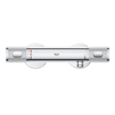 GROHE Precision Feel Doucheset - thermostatische douchekraan - 28.3cm - Vitalio Joy glijstangset - 60cm - ronde handdouche - 3 straalsoorten - chroom SW1565488