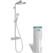 Hansgrohe Crometta s 240 1jet showerpipe met thermostaat chroom TWEEDEKANS OUT11987