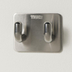 Tiger Haak Pinky Double inox brossé 5x4x2.5cm SW25293
