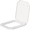 Duravit Serie 1930 WC-zitting 36.7x43.7x3.6cm met softclose met quickrelease Kunststof wit Glanzend SW353748