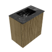 Mondiaz JOYA-DLUX Meuble de toilette 40cm - couleur Dusk - Vasque FAYE position Milieu Sans trou de robinet couleur Lava SW1423208
