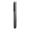 Brauer Gunmetal Edition Regendouchesets inbouw - hoofddouche 30cm - Wandarm - met inbouwdeel - Gladde knoppen - handdouche Staaf 1 stand - PVD - geborsteld gunmetal SW715895