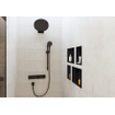 Hansgrohe Rainfinity hoofddouche wand rond 36cm mat zwart SW451585