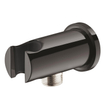 GROHE Rainshower Coude de raccordement mural - 1/2" - avec support - rosace ronde - hard graphite SW1077377
