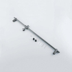 Fortifura Calvi douchekraan met glijstangset met staafhanddouche, gladde doucheslang Geborsteld Gunmetal PVD SW811919