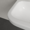 Villeroy & Boch Architectura lavabo encastré - 55x47cm - 1 trou de robinet avec trop-plein dessous meulé ceramic+ blanc SW29517