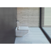 Duravit Karree porte-rouleau de WC avec clapet chromé SW55120