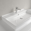 Villeroy & Boch Collaro Lavabo pour meuble face inférieure meulée 80x47cm 1 trou de robinet avec trop-plein Blanc SW358317